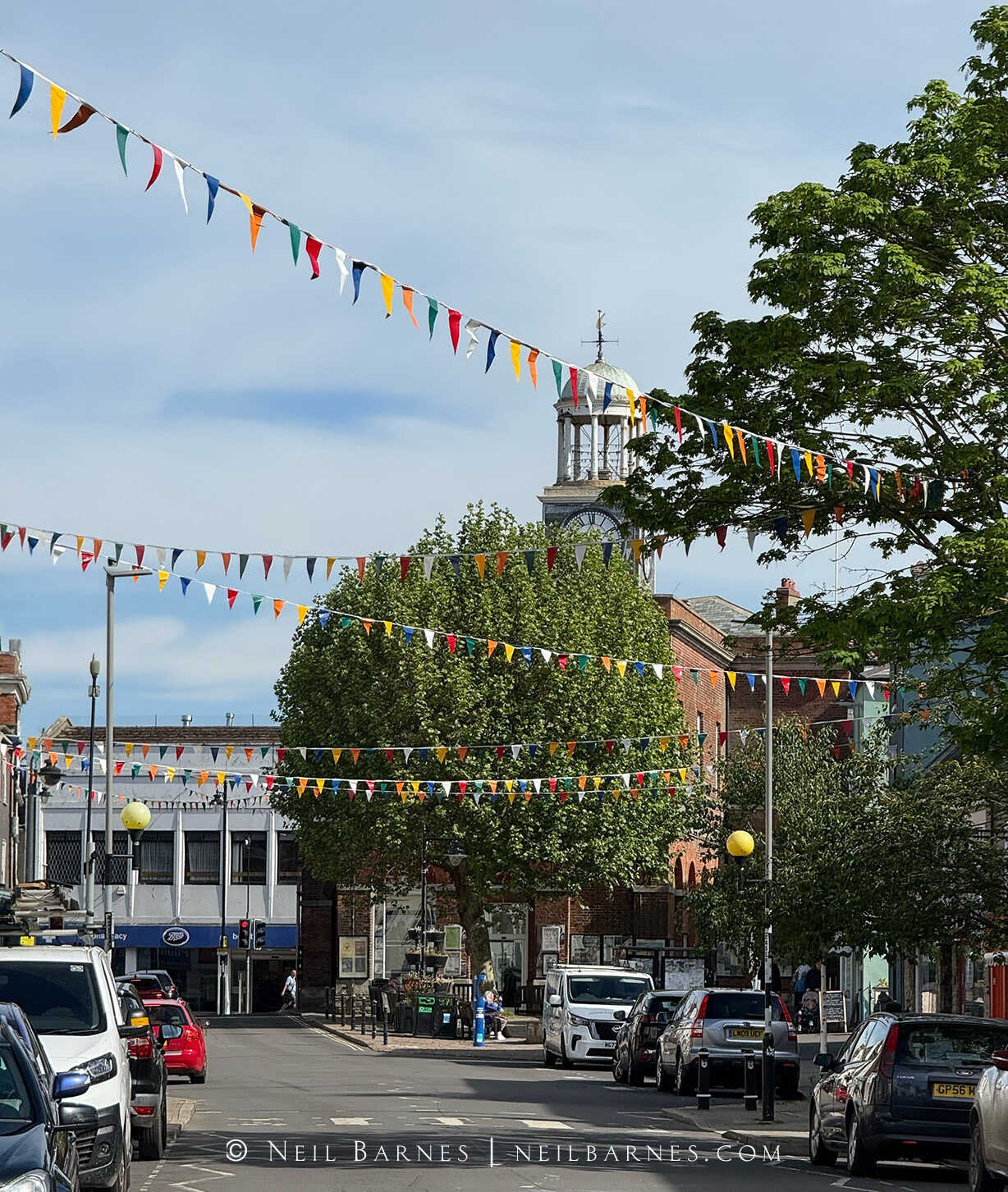 South Street in Bridport near Neil Barnes Photographic Print Shop