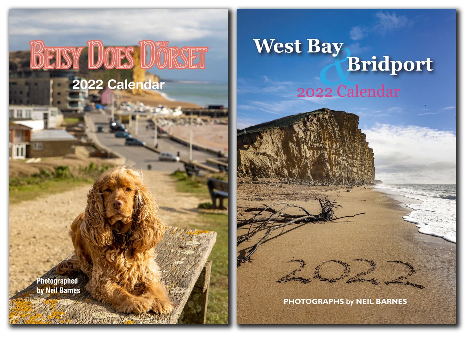 2022 West Bay & Bridport Calendar + Betsy Does Dorset 2022 Calendar